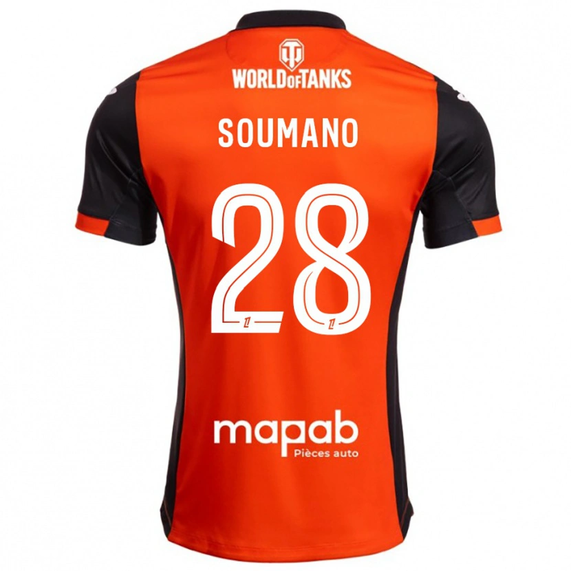 Danxen Damen Sambou Soumano #28 Schwarz Orange Heimtrikot Trikot 2025/26 T-Shirt Österreich