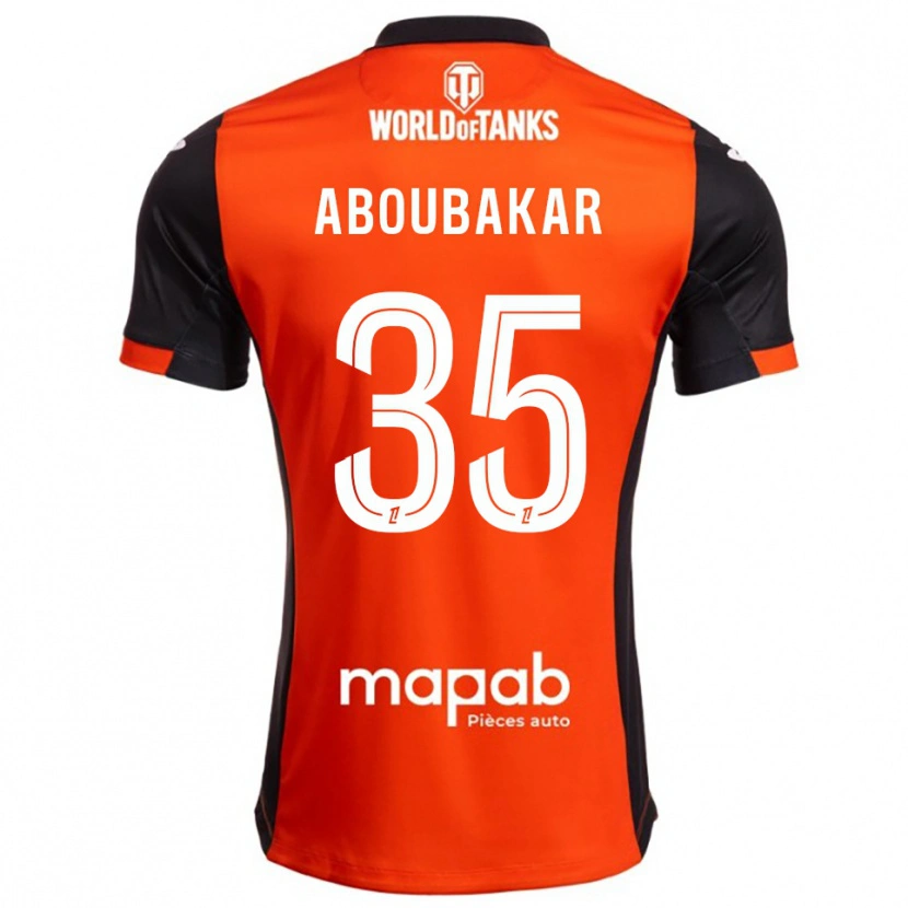 Danxen Damen Siddick Aboubakar #35 Schwarz Orange Heimtrikot Trikot 2025/26 T-Shirt Österreich
