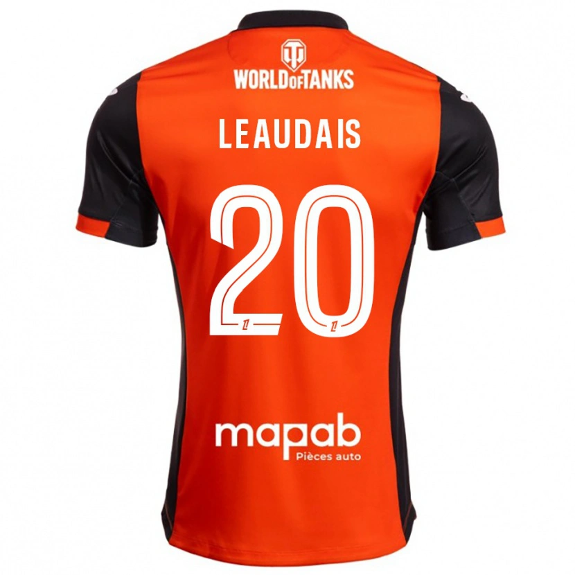 Danxen Damen Lucas Leaudais #20 Schwarz Orange Heimtrikot Trikot 2025/26 T-Shirt Österreich