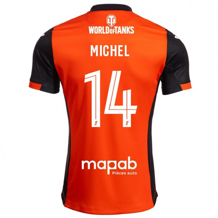 Danxen Damen Raphaël Michel #14 Schwarz Orange Heimtrikot Trikot 2025/26 T-Shirt Österreich