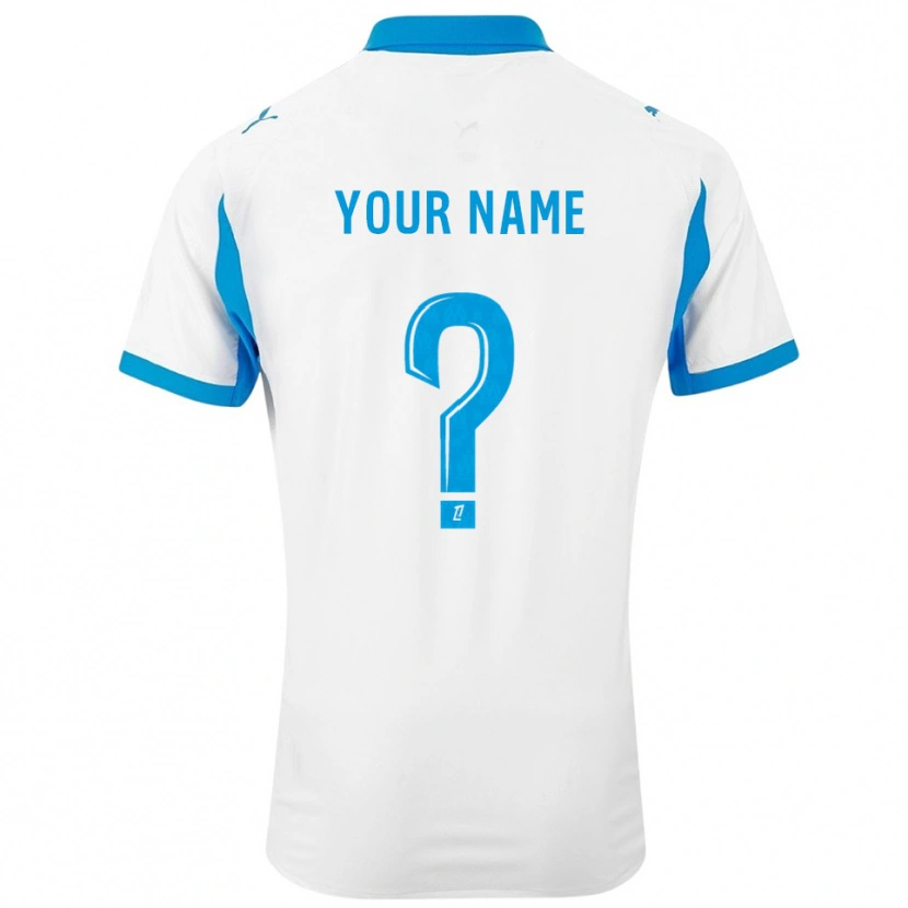 Danxen Damen Ihren Namen #0 Weiß Himmelblau Heimtrikot Trikot 2025/26 T-Shirt Österreich