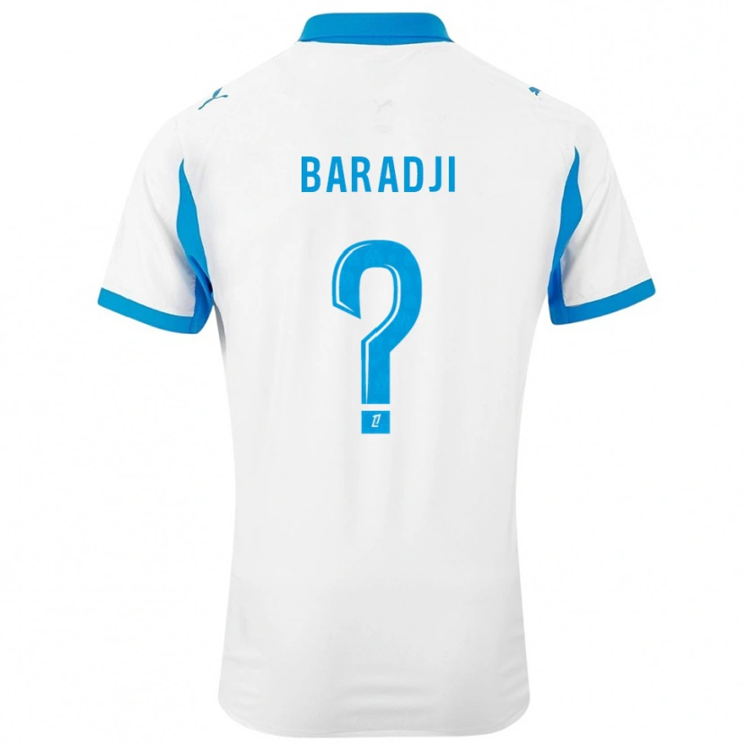 Danxen Damen Mohamed Baradji #0 Weiß Himmelblau Heimtrikot Trikot 2025/26 T-Shirt Österreich