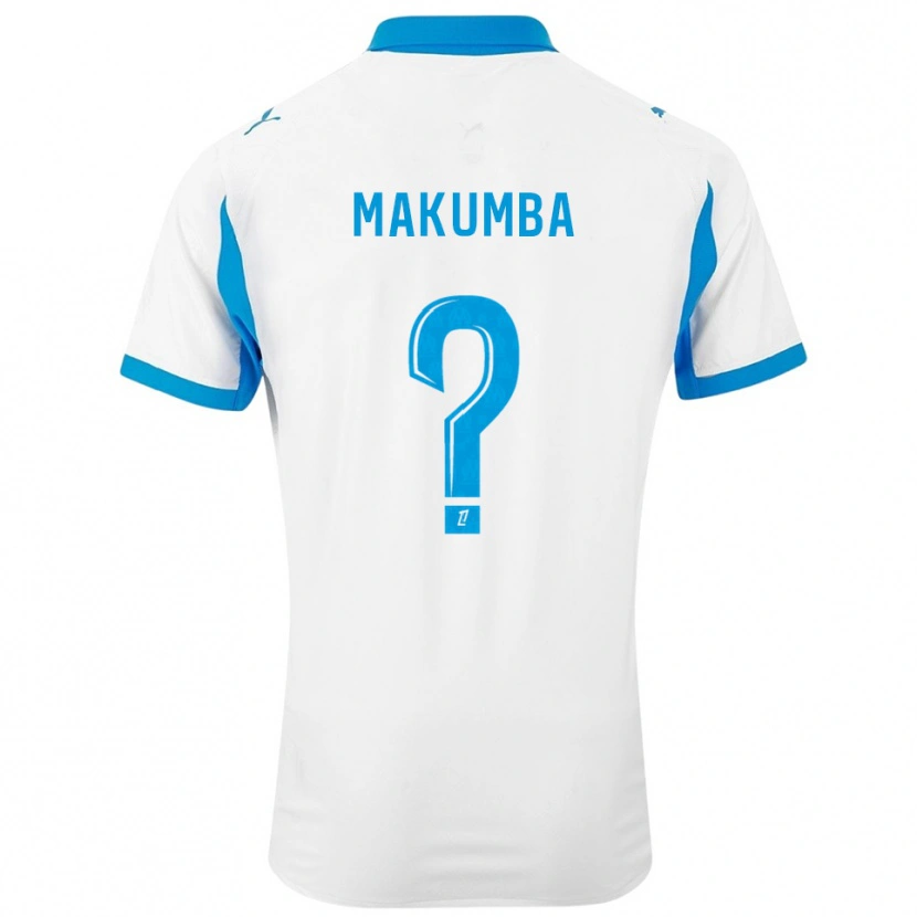 Danxen Damen Enzo Makumba #0 Weiß Himmelblau Heimtrikot Trikot 2025/26 T-Shirt Österreich