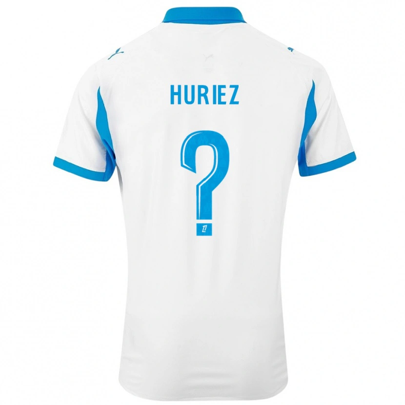 Danxen Damen Evan Huriez #0 Weiß Himmelblau Heimtrikot Trikot 2025/26 T-Shirt Österreich