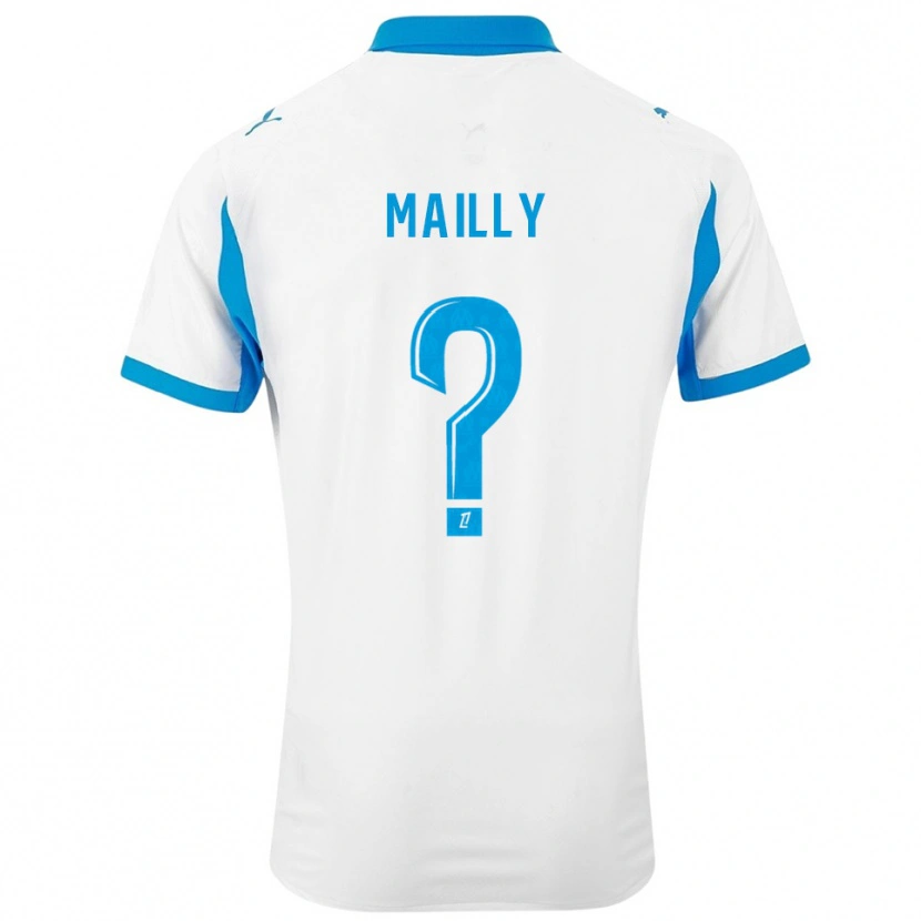 Danxen Damen Evan Mailly #0 Weiß Himmelblau Heimtrikot Trikot 2025/26 T-Shirt Österreich