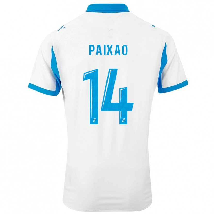 Danxen Damen Igor Paixão #14 Weiß Himmelblau Heimtrikot Trikot 2025/26 T-Shirt Österreich