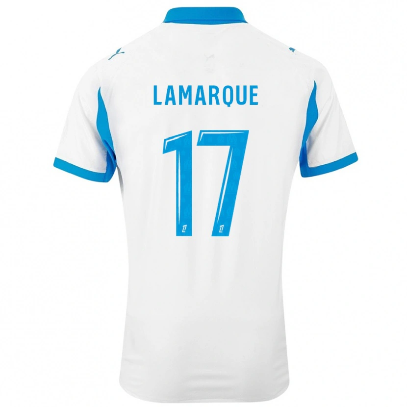 Danxen Damen Alais Lamarque #17 Weiß Himmelblau Heimtrikot Trikot 2025/26 T-Shirt Österreich