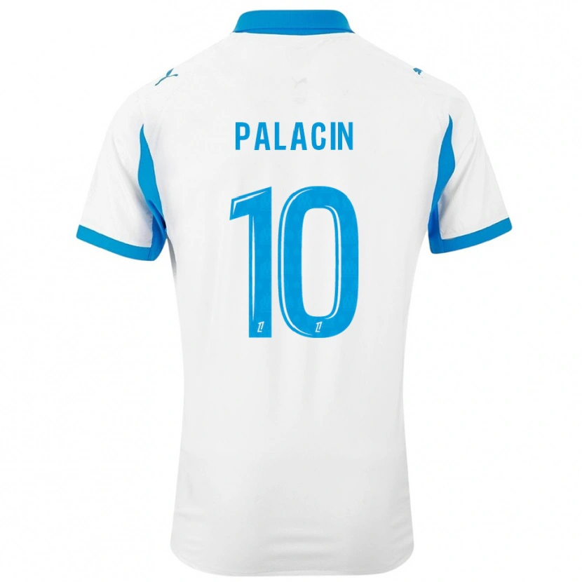 Danxen Damen Sara Palacin #10 Weiß Himmelblau Heimtrikot Trikot 2025/26 T-Shirt Österreich