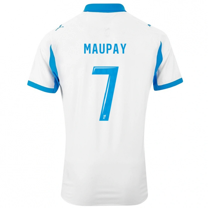 Danxen Damen Neal Maupay #7 Weiß Himmelblau Heimtrikot Trikot 2025/26 T-Shirt Österreich