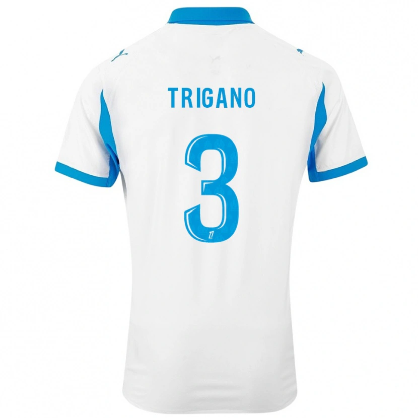 Danxen Damen Paolo Trigano #3 Weiß Himmelblau Heimtrikot Trikot 2025/26 T-Shirt Österreich