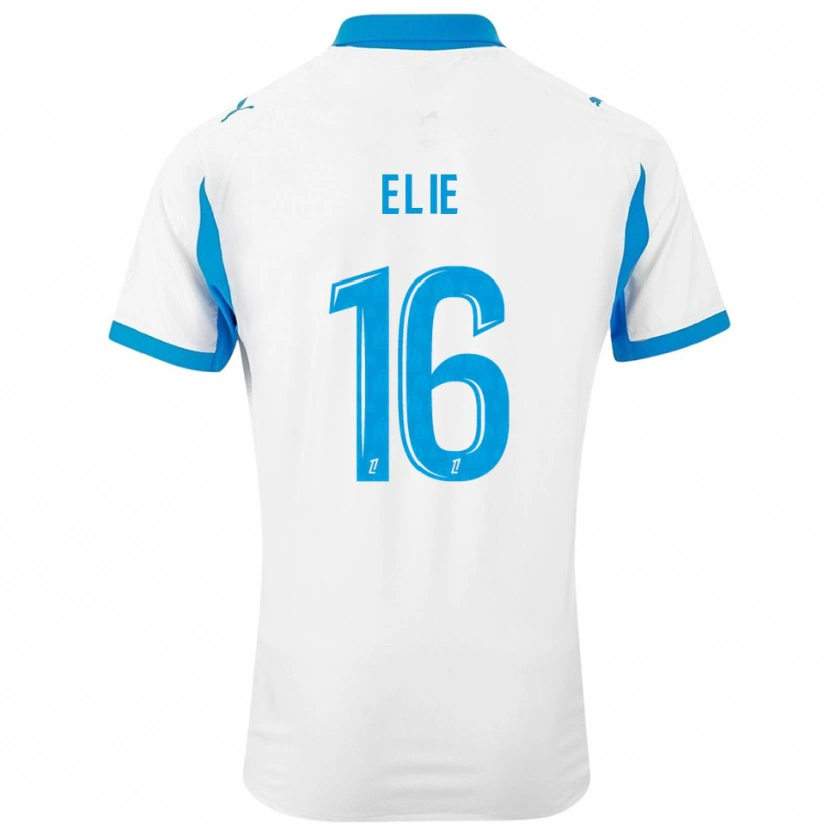 Danxen Damen Anaïs Elie #16 Weiß Himmelblau Heimtrikot Trikot 2025/26 T-Shirt Österreich