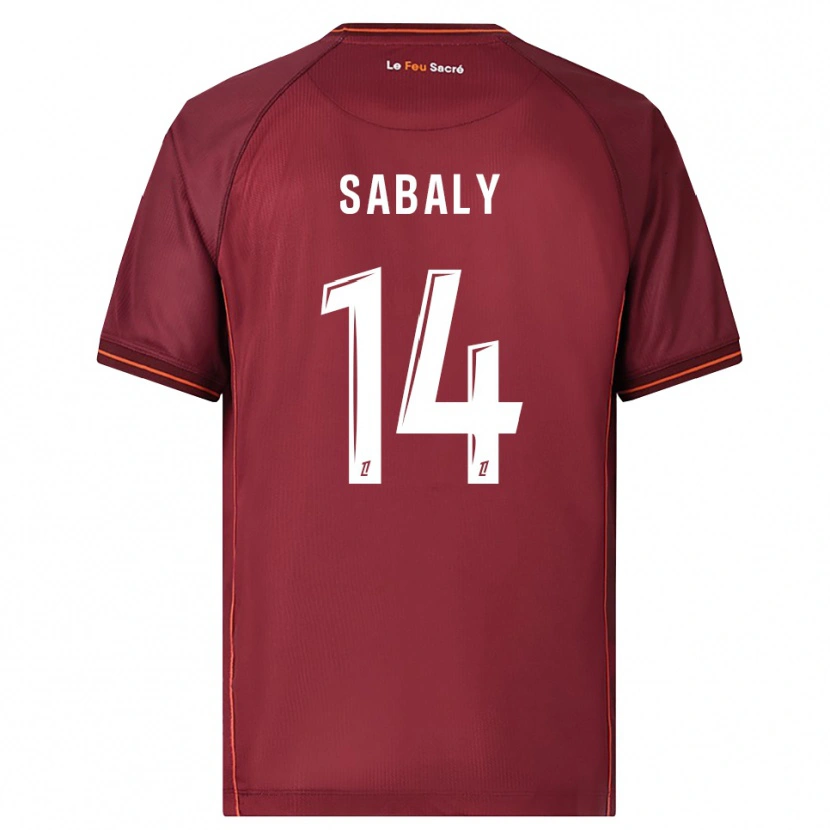 Danxen Damen Cheikh Sabaly #14 Burgunderrot Weiß Heimtrikot Trikot 2025/26 T-Shirt Österreich