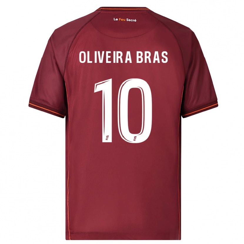 Danxen Damen Luisa Oliveira Bras #10 Burgunderrot Weiß Heimtrikot Trikot 2025/26 T-Shirt Österreich