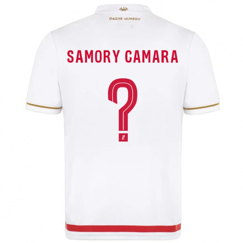 Danxen Damen Verges Samory Camara #0 Rot Weiß Heimtrikot Trikot 2025/26 T-Shirt Österreich