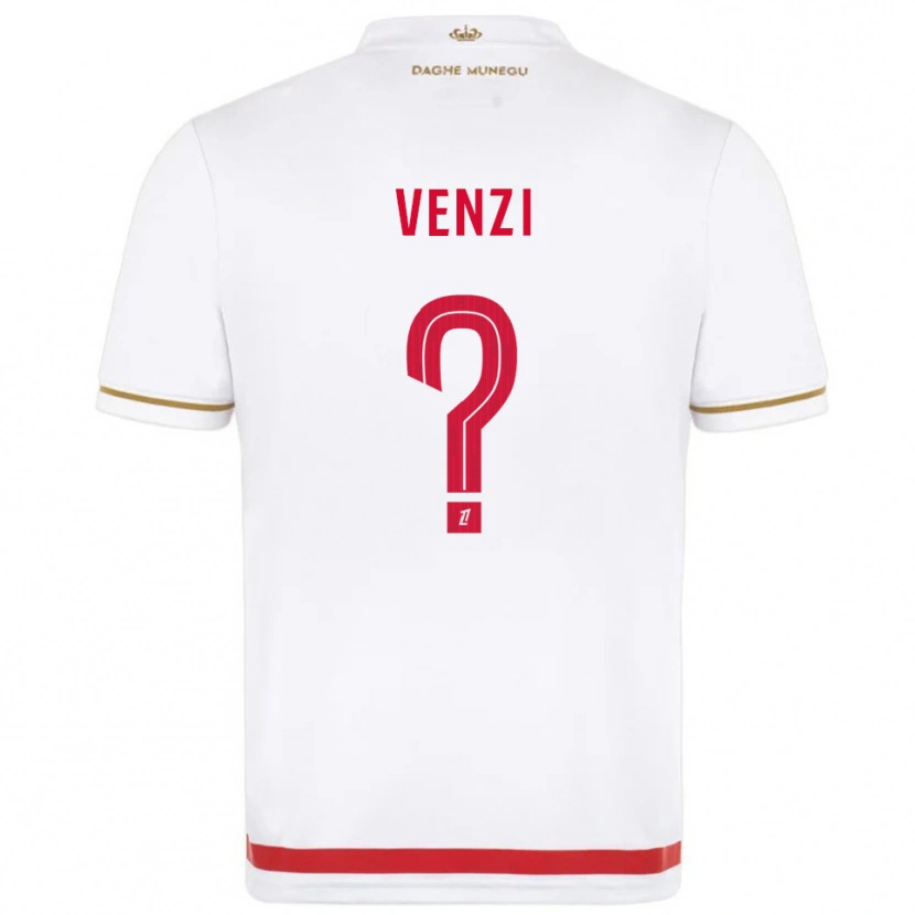 Danxen Damen John Venzi #0 Rot Weiß Heimtrikot Trikot 2025/26 T-Shirt Österreich