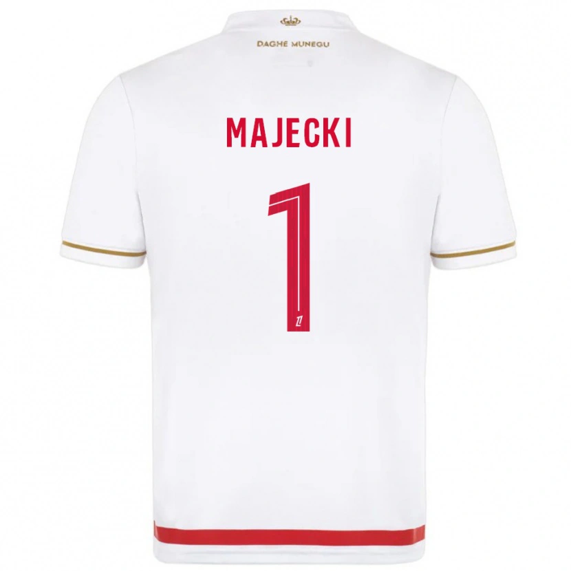 Danxen Damen Radoslaw Majecki #1 Rot Weiß Heimtrikot Trikot 2025/26 T-Shirt Österreich