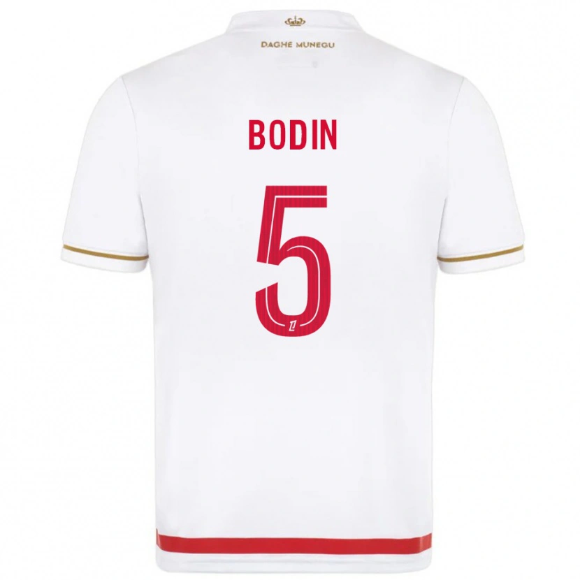 Danxen Damen Hugo Bodin #5 Rot Weiß Heimtrikot Trikot 2025/26 T-Shirt Österreich