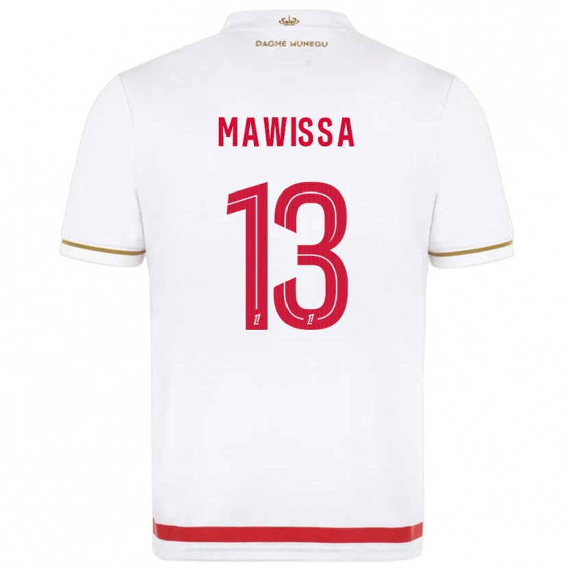 Danxen Damen Christian Mawissa #13 Rot Weiß Heimtrikot Trikot 2025/26 T-Shirt Österreich