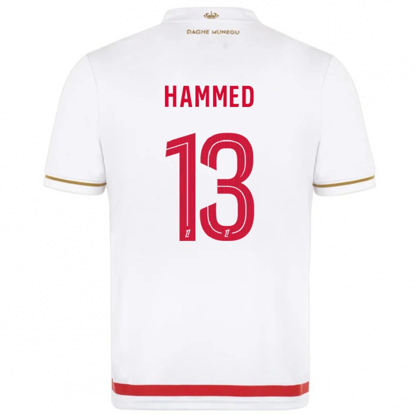 Danxen Damen Maher Hammed #13 Rot Weiß Heimtrikot Trikot 2025/26 T-Shirt Österreich