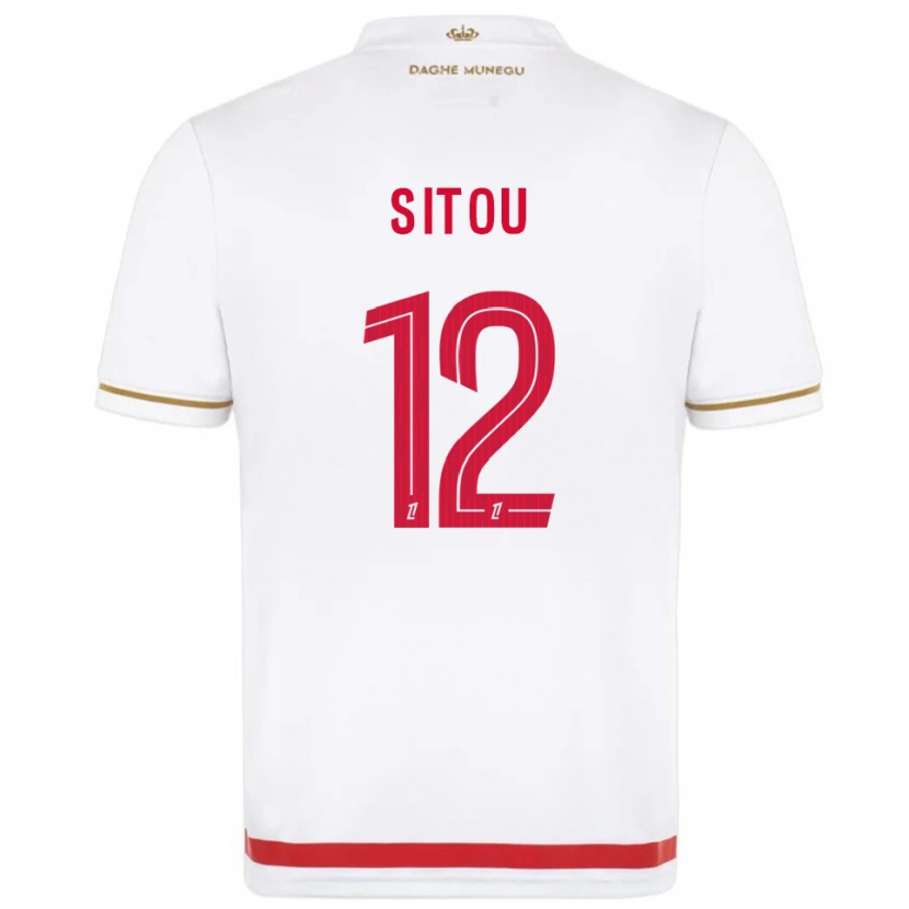 Danxen Damen Kévin Sitou #12 Rot Weiß Heimtrikot Trikot 2025/26 T-Shirt Österreich