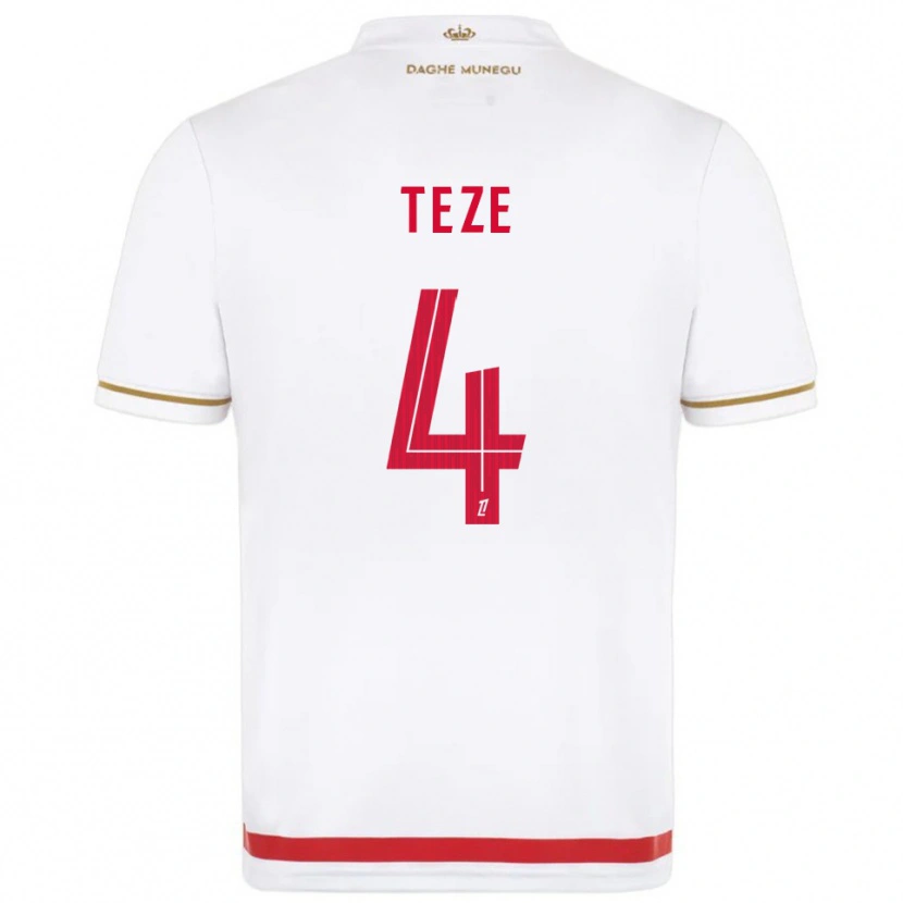 Danxen Damen Jordan Teze #4 Rot Weiß Heimtrikot Trikot 2025/26 T-Shirt Österreich