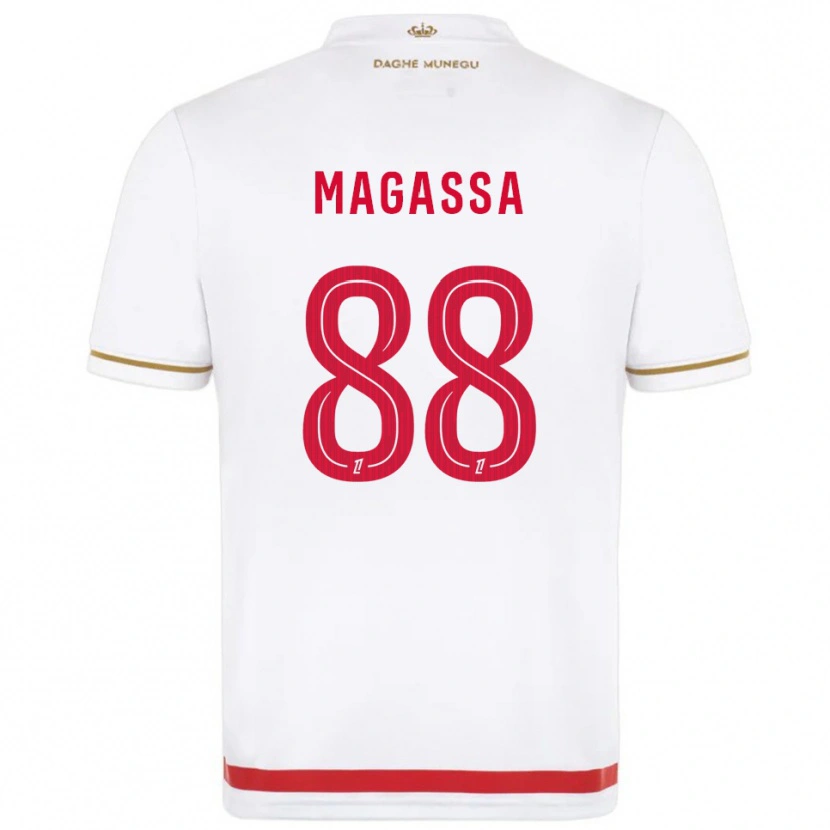 Danxen Damen Soungoutou Magassa #88 Rot Weiß Heimtrikot Trikot 2025/26 T-Shirt Österreich