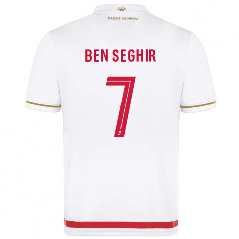 Danxen Damen Eliesse Ben Seghir #7 Rot Weiß Heimtrikot Trikot 2025/26 T-Shirt Österreich