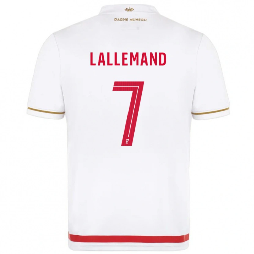 Danxen Damen Nassim Lallemand #7 Rot Weiß Heimtrikot Trikot 2025/26 T-Shirt Österreich