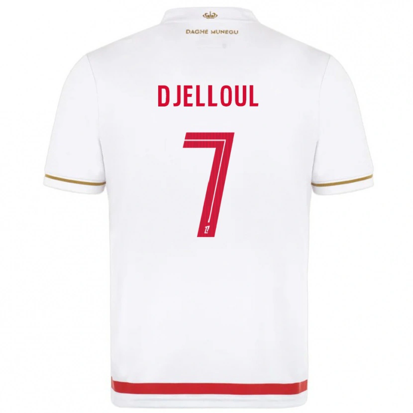 Danxen Damen Jassim Djelloul #7 Rot Weiß Heimtrikot Trikot 2025/26 T-Shirt Österreich