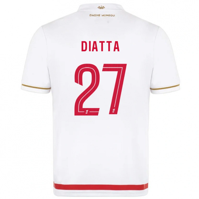 Danxen Damen Krépin Diatta #27 Rot Weiß Heimtrikot Trikot 2025/26 T-Shirt Österreich