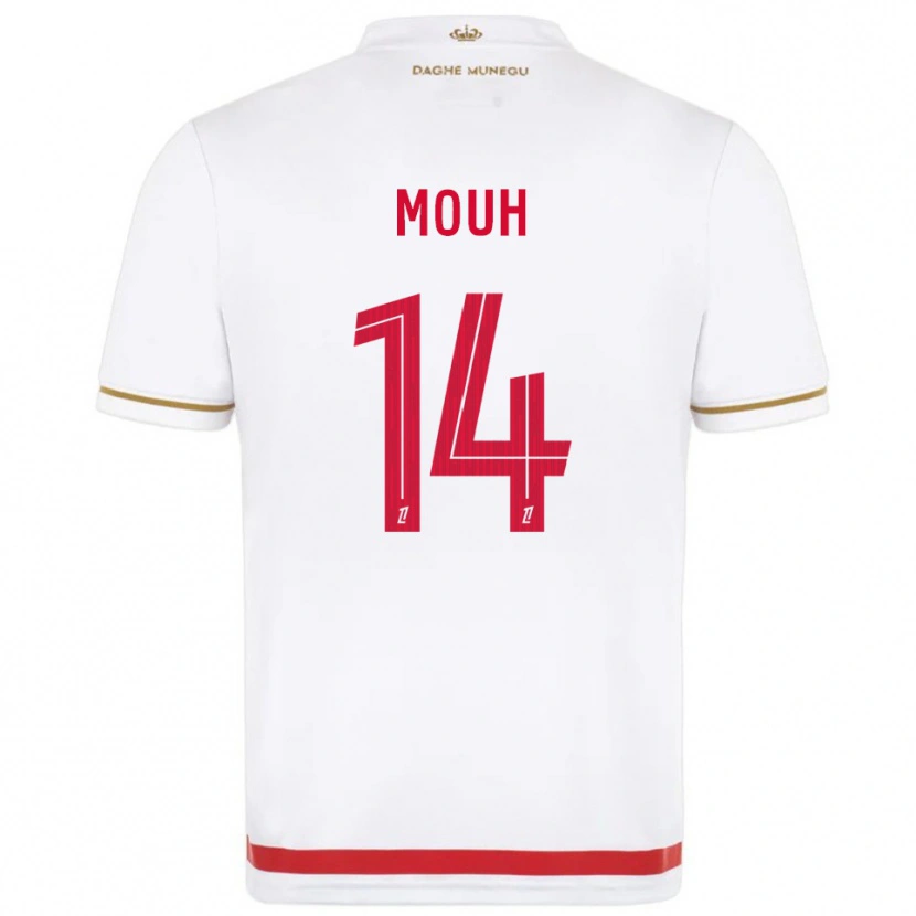 Danxen Damen Yasir Mouh #14 Rot Weiß Heimtrikot Trikot 2025/26 T-Shirt Österreich