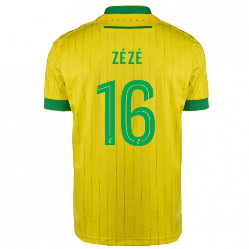 Danxen Damen Yanel Zézé #16 Gelb Grün Heimtrikot Trikot 2025/26 T-Shirt Österreich