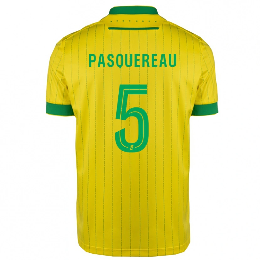 Danxen Damen Julie Pasquereau #5 Gelb Grün Heimtrikot Trikot 2025/26 T-Shirt Österreich