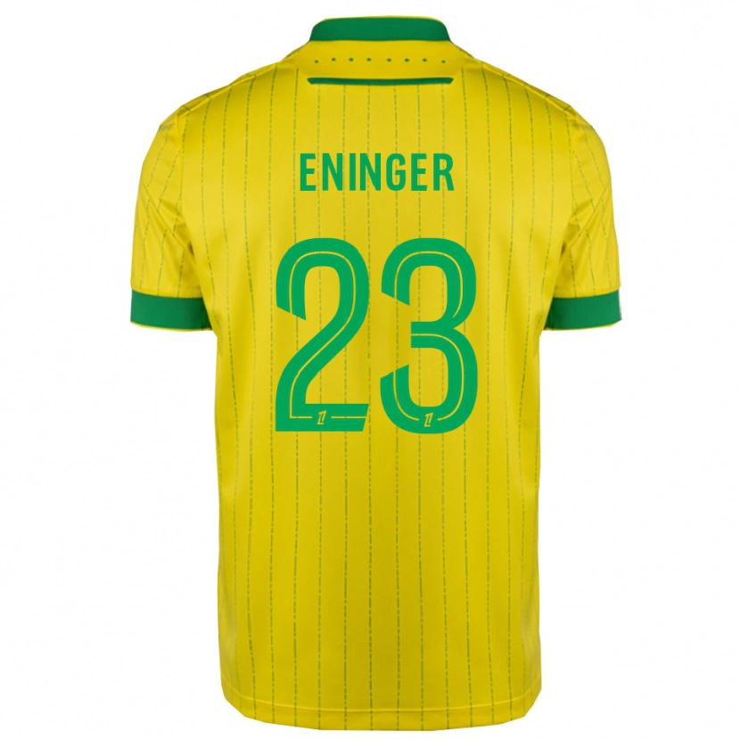 Danxen Damen Thelma Eninger #23 Gelb Grün Heimtrikot Trikot 2025/26 T-Shirt Österreich