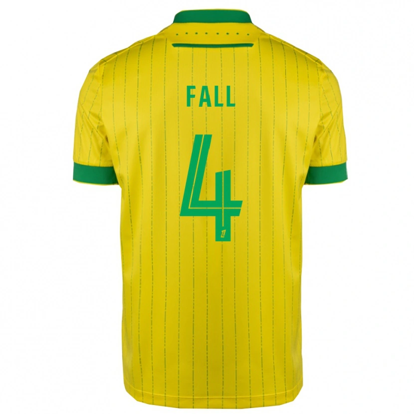 Danxen Damen Babacar Fall #4 Gelb Grün Heimtrikot Trikot 2025/26 T-Shirt Österreich