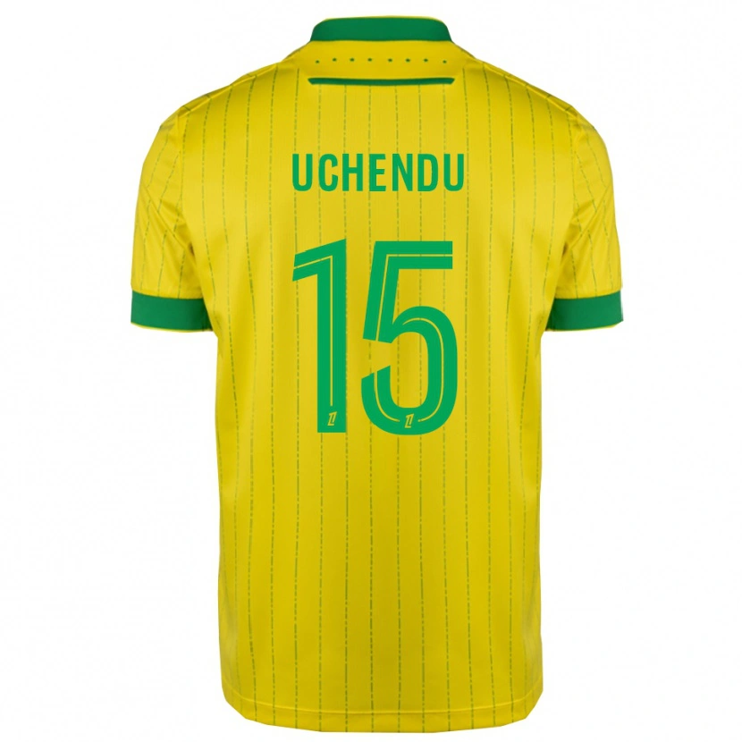 Danxen Damen Chinaza Uchendu #15 Gelb Grün Heimtrikot Trikot 2025/26 T-Shirt Österreich