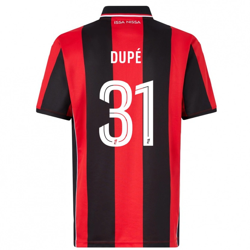 Danxen Damen Maxime Dupé #31 Rot Schwarz Heimtrikot Trikot 2025/26 T-Shirt Österreich