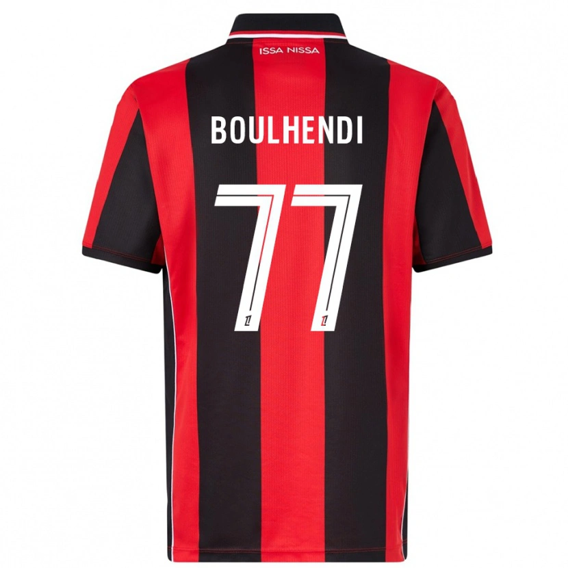 Danxen Damen Teddy Boulhendi #77 Rot Schwarz Heimtrikot Trikot 2025/26 T-Shirt Österreich