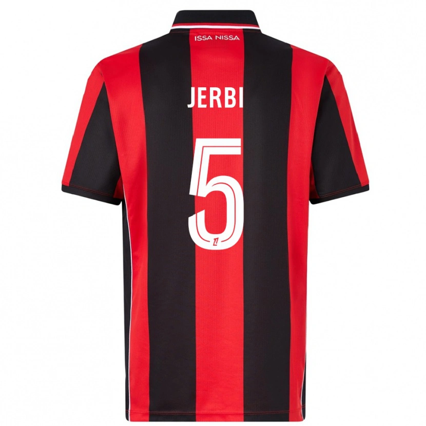 Danxen Damen Rayan Jerbi #5 Rot Schwarz Heimtrikot Trikot 2025/26 T-Shirt Österreich