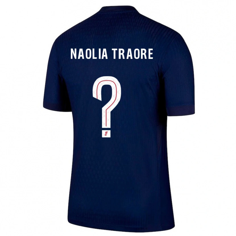 Danxen Damen Naolia Traore #0 Marine Rot Heimtrikot Trikot 2025/26 T-Shirt Österreich