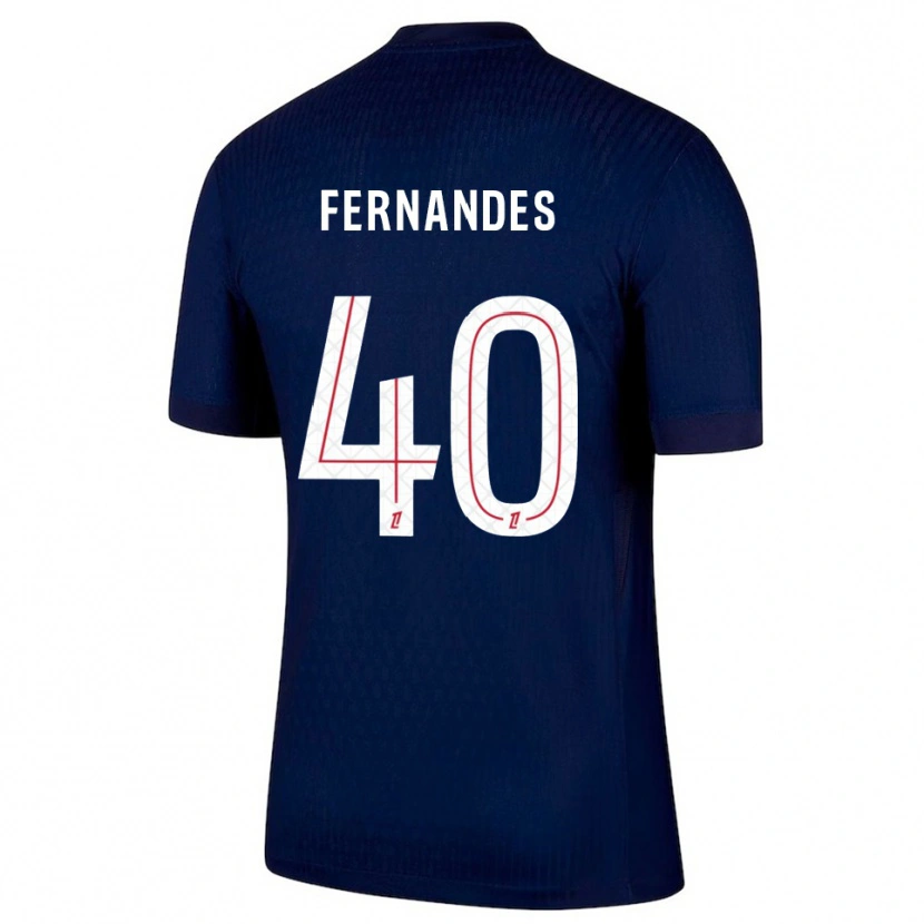 Danxen Damen Alyssa Fernandes #40 Marine Rot Heimtrikot Trikot 2025/26 T-Shirt Österreich