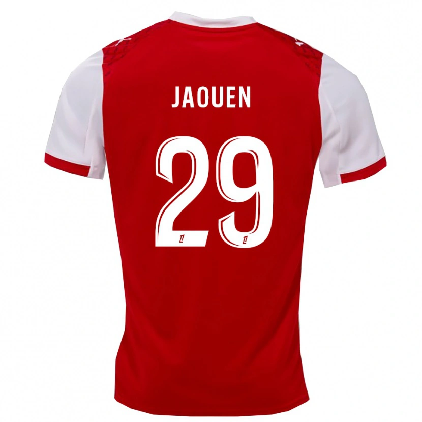 Danxen Damen Ewen Jaouen #29 Rot Weiß Heimtrikot Trikot 2025/26 T-Shirt Österreich