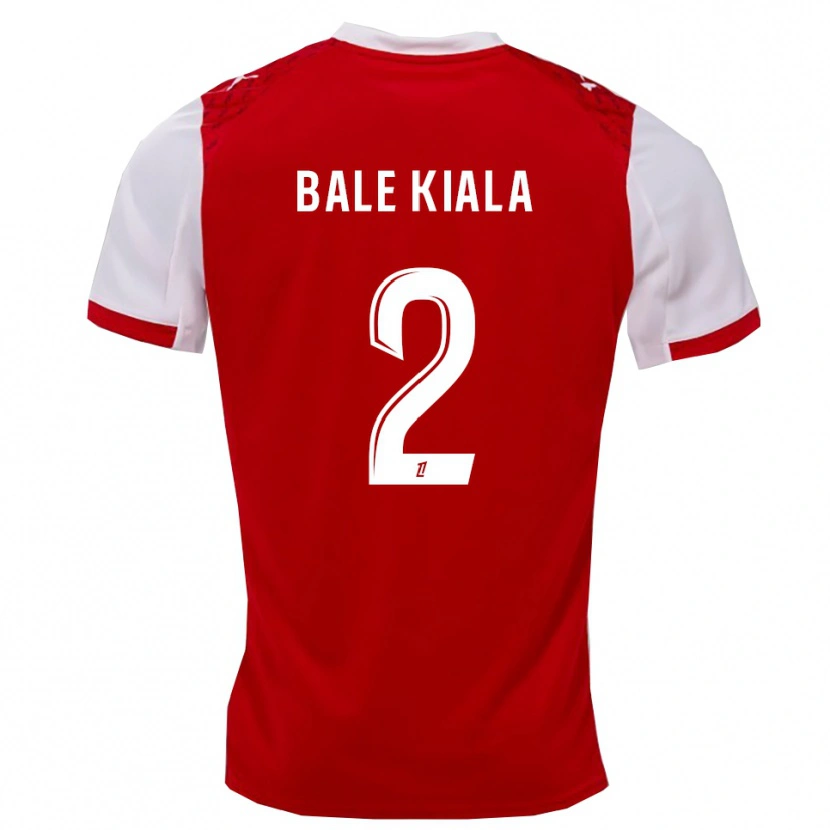 Danxen Damen Aser Bale Kiala #2 Rot Weiß Heimtrikot Trikot 2025/26 T-Shirt Österreich
