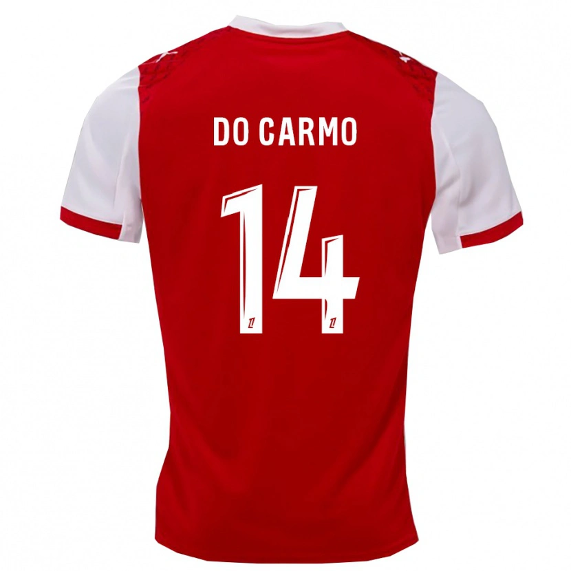 Danxen Damen Sophian Do Carmo #14 Rot Weiß Heimtrikot Trikot 2025/26 T-Shirt Österreich