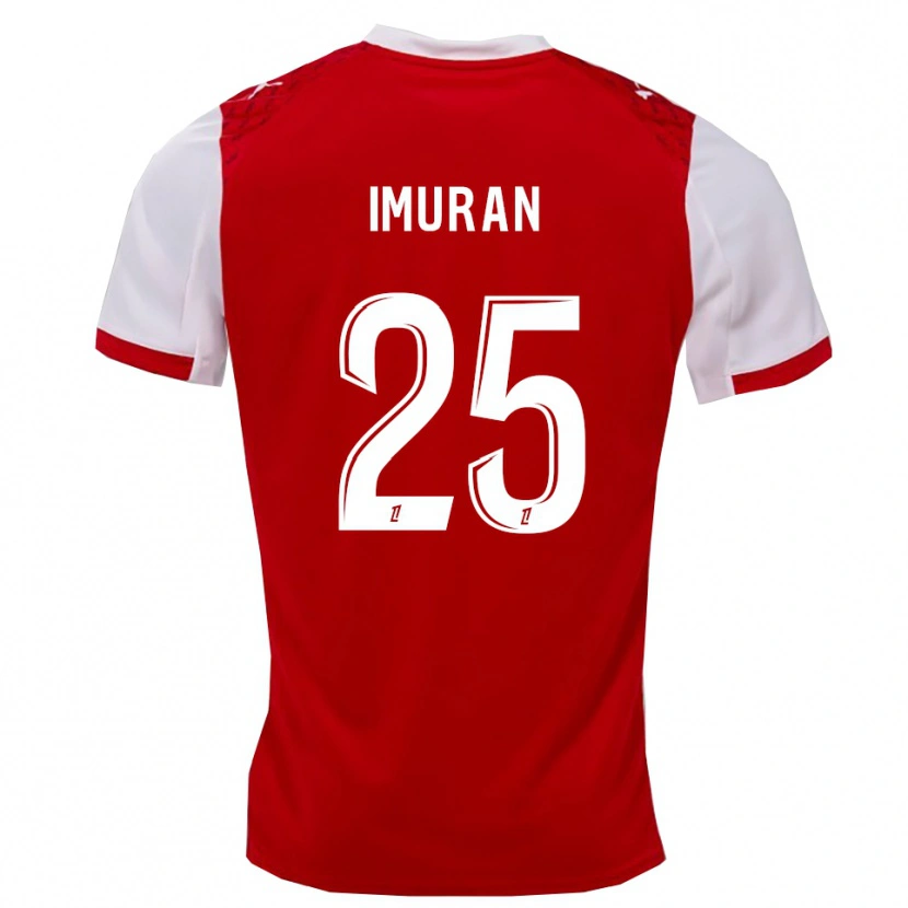 Danxen Damen Rofiat Adenike Imuran #25 Rot Weiß Heimtrikot Trikot 2025/26 T-Shirt Österreich