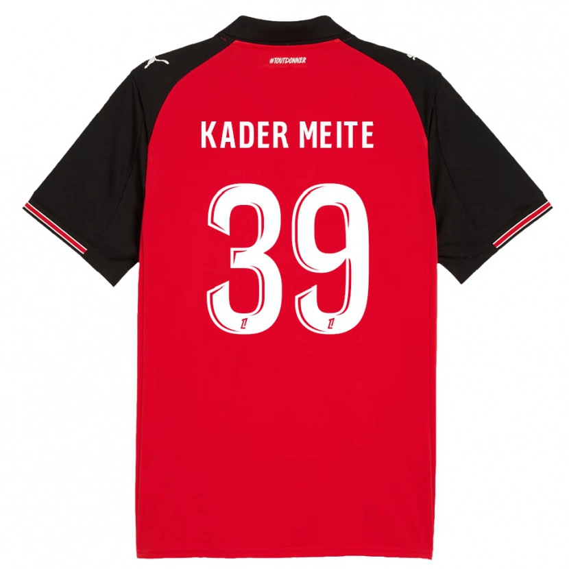 Danxen Damen Mohamed Kader Meïté #39 Rot Schwarz Heimtrikot Trikot 2025/26 T-Shirt Österreich