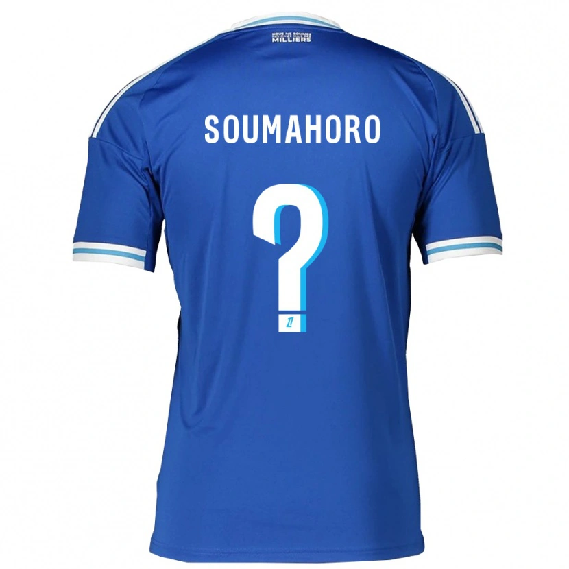 Danxen Damen Mohamed Soumahoro #0 Blau Weiß Heimtrikot Trikot 2025/26 T-Shirt Österreich