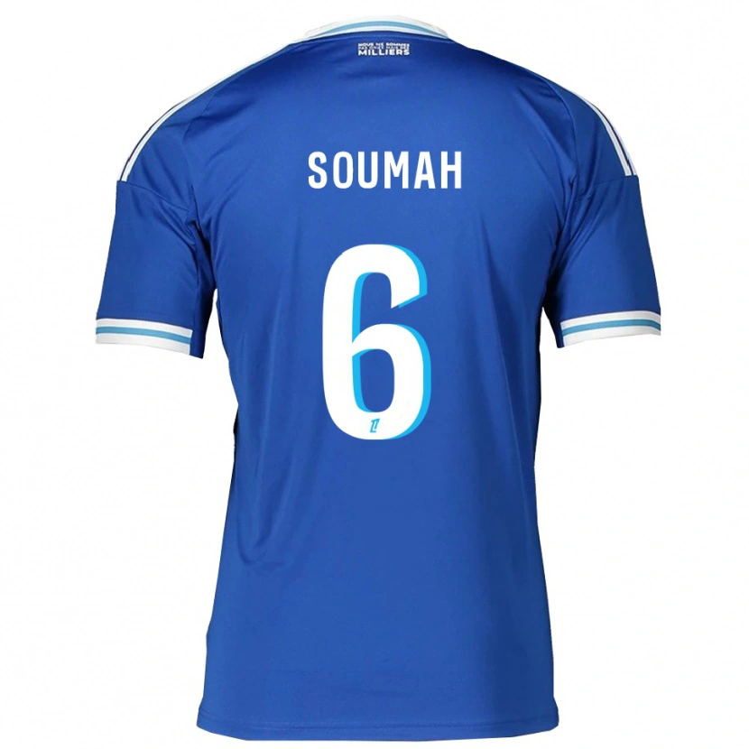 Danxen Damen Mohamed Soumah #6 Blau Weiß Heimtrikot Trikot 2025/26 T-Shirt Österreich