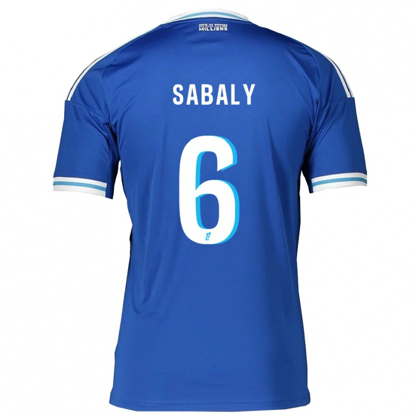 Danxen Damen Idrissa Sabaly #6 Blau Weiß Heimtrikot Trikot 2025/26 T-Shirt Österreich