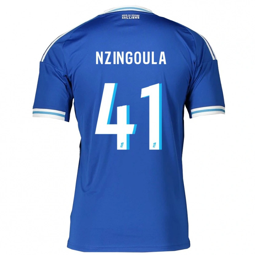 Danxen Damen Rabby Nzingoula #41 Blau Weiß Heimtrikot Trikot 2025/26 T-Shirt Österreich